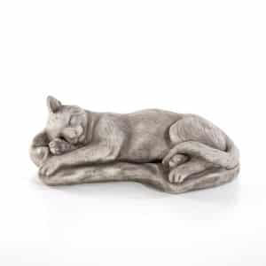 Steinguss Katze - Deko Katze