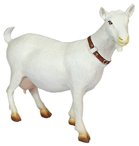 Dekofigur Ziege Gartenfigur