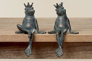 Kantenhocker Frosch Paar
