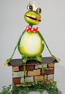 Gartenstecker lustiger Frosch