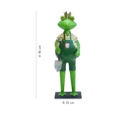 Frosch aus Metall - Top 3 Teichdeko Gartenfiguren
