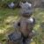 Gargoyle Drache mit Schmetterling