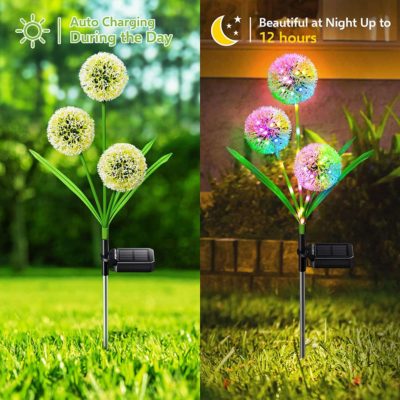 Solarblumen LED Flower - Top 5 Auswahl Gartenstecker