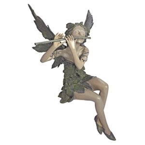 Sitzende Feenfigur "Fairy of the West Wind"