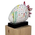 KunstLoft® Deko Skulptur Erdbeere "Süße Verführung"