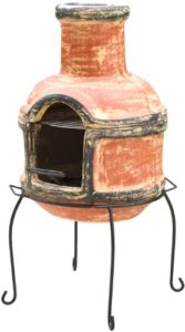 Tonofen mit Grill - Aztekenofen Lima
