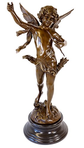 Jugendstil Bronze - Tanzender Engel Amor