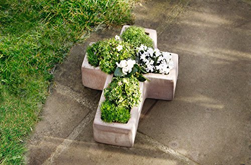 Grabschmuck Kreuz Blumenkasten 35 x 26 x 9 cm