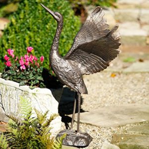 Gartenfigur Kranich Major