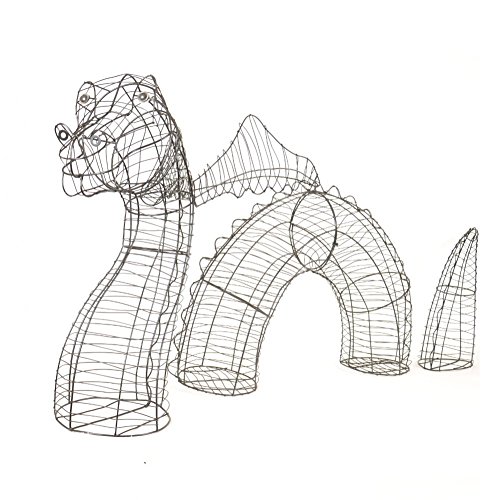 Drahtfigur Wasser Drache