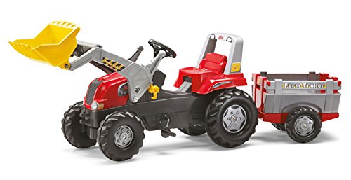 Kindertraktor mit Bagger - rollyJunior RT Frontlader