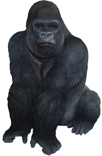 Kunstharz Gorilla, Dekofigur