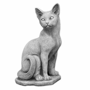 Steinkatze für den Garten - frostfeste Gartendeko