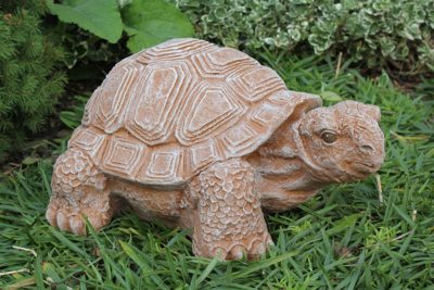 Deko Schildkrötenfigur aus Terrakotta