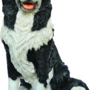 Hundefigur Border Collie 26 groß sitzend