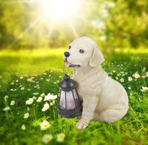 Deko Hund mit Solar Laterne - Top 3 Ideen