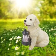 Deko Hund mit Solar Laterne - Top 3 Ideen