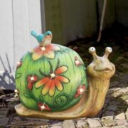 Gartenfigur Schnecke mit Solarlicht - Top 5 Ideen